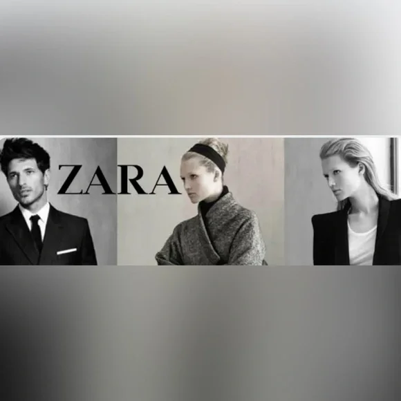 ZARA Stunning Silver Faux Leather Metallic Midi w/Broad Waistband & back slit🔥🔥🔥 - Picture 11 of 12